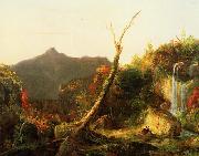 Thomas Cole Autumn Landscape painting
